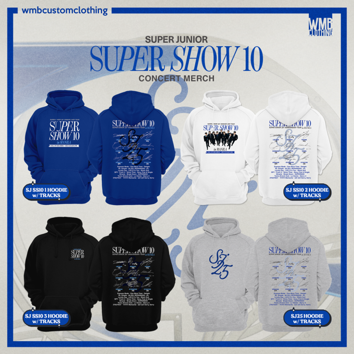 SUPER JUNIOR SUPER SHOW10 パーカー Lサイズ 📣『SUPER JUNIOR 20th Anniversary TOUR <SUPER SHOW 10> in JAPAN