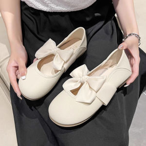 IELGY Two Wear Beanie Shoes Womens 2024 Warm and Soft Soles One Foot Loafer Flat Shoes