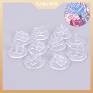 [CANAMEK] 10 Pcs Plastic Cards Stand Unique Transparent Props for Paper Board Games Cards