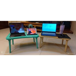 (Local Product) Plastic Foldable Study Table (Beige/Green/White)