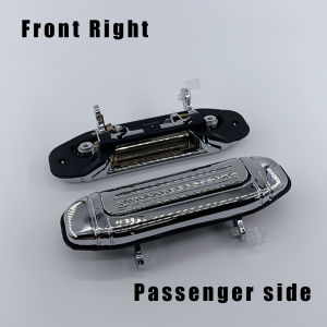 1PC Pajero Door Handle Color Chrome/Black For Mitsubishi Pajero Montero V31 V32 V33 V43 V46 V47
