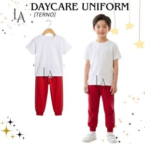 AAF LA Factory 2026  School Uniform Red Colors for DayCare Center Students