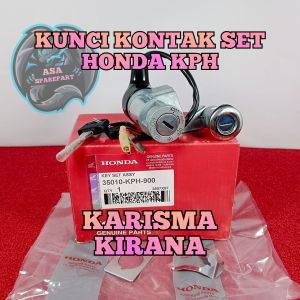 KUNCI KONTAK KUALITAS ASLI ORIGINAL HONDA AHM KPH KARISMA  KIRANA KHARISMA KEYSET + JOK KONCI STOP KONTAK SATU SET
