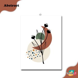 HIASAN DINDING WALL DECOR PAJANGAN 15x20CM POSTER DEKORASI KAMAR RUMAH CANVAS FLOWER BUNGA