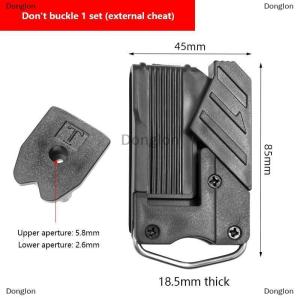 [COD] Donglon New High Quality Tool Buckle Electric Drill Tape Electric Wrench Hammer Hanger Holder For Belt Tape Measure 2024