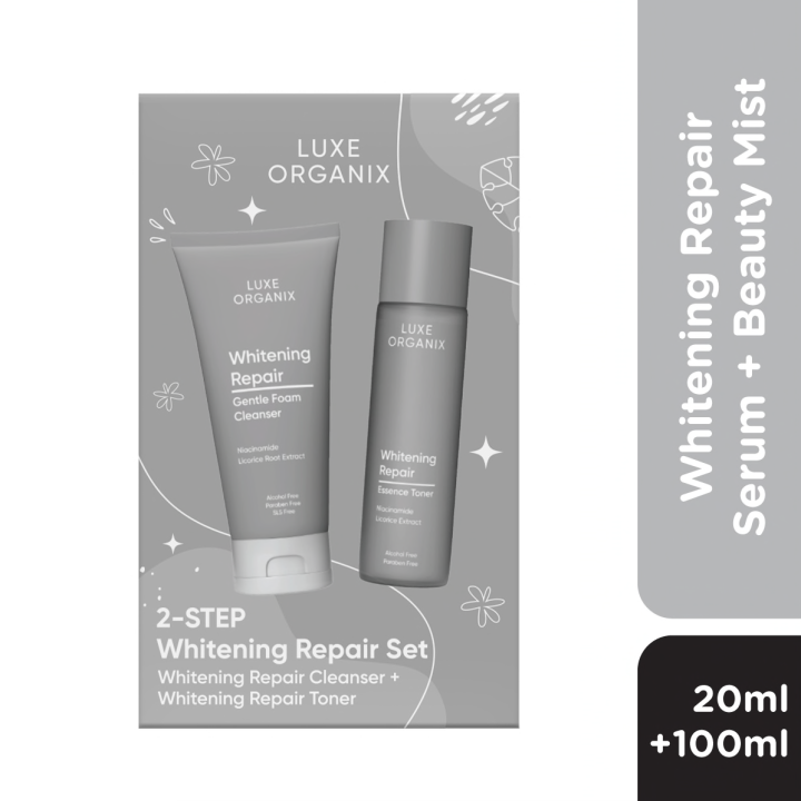 LUXE ORGANIX 2-Step Whitening Repair Set - Lazada | Lazada PH