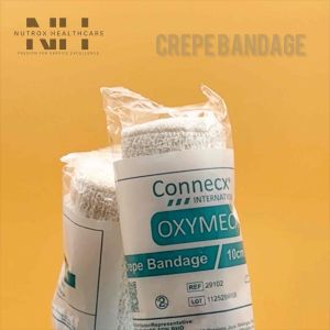 Crepe Bandage Elastic Cotton and Spandex/First Aid 5cm/7.5cm/10cm/15cm wt length 4.5m