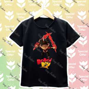 Atasan Kaos Anak Perempuan Dan Cowok KARTUN BOBOI BOY UMUR 1-10 TAHUN