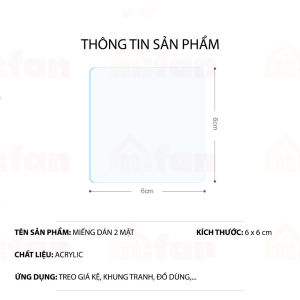 [HÀNG CÓ SẴN] Miếng Dán 2 Mặt Siêu Dính - Chống Thấm Chịu Nước Siêu Bền Chắc Chịu Lực - Keo Dày