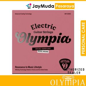 Olympia Electric Guitar Strings Full Set ART-E0942 Artisan Series Coating Nickel Wound Super Light
