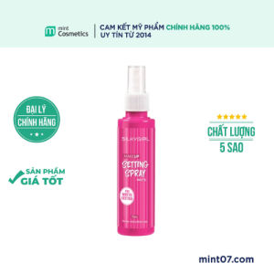 Xịt Giữ Lớp Trang Điểm Lâu Trôi Silkygirl Makeup Setting Spray - Matte 70ml