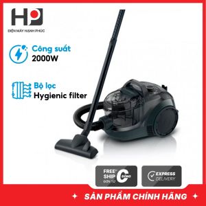 Máy hút bụi Bosch BGS21WX100 Serie 4 2000W | Bảo hành 2 năm chính hãng