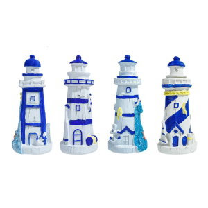 Fish Tanks Artificial Castles Lighthouse Crafts Simulation Landscape Large Figurine FishTanks Landscaping Fish Tanks