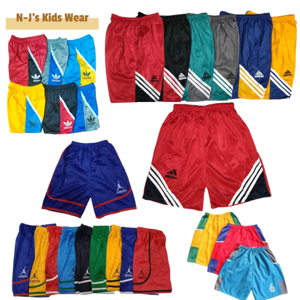 Boys red best sale jersey shorts