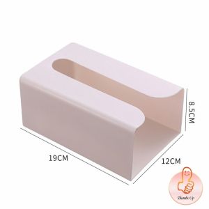 THUMBS UP กล่องใส่ทิชชู่ติดผนัง กล่องทิชชู่ในห้องน้ำ กล่องทิชชู่ติดผนัง มีแผ่นกาวติดยึดผนัง ไม่ต้องเจาะผนังWall Mounted Tissue Box