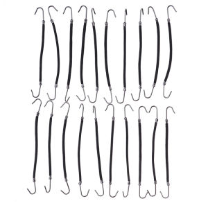 [nuwg] 20 cái băng đô tóc đuôi ngựa kẹp tóc kẹp tóc dây cao su tóc bện