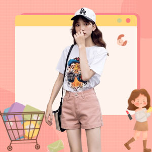 QDshop ความปังอยู่ตรงนี้แล้ววว กางเกงยืดขาสั้นแมชท์กับเสื้อยืดหรือสายเดี่ยวก็เริศ ไม่มีไม่ได้แล้วปะละ ต้องลอง