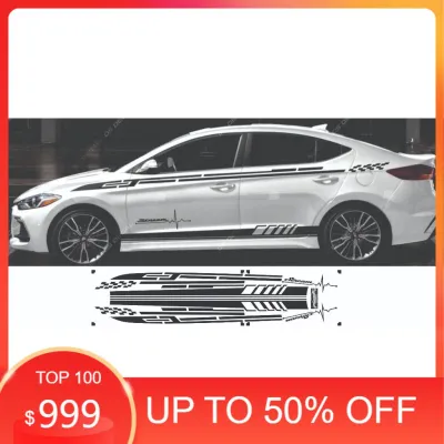 Tem dán xe ô tô Huyndai Elantra Mẫu tem chỉ cách diệu dán cho các đời xe đều được