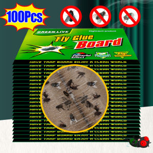 10-100Pcs Fly Catcher Glue Board / Fly Trap Board / Kitchen Fruit Flies Glue Board Traps