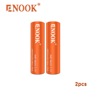 1Pair Legit Enook Lithium Battery 18650 6800mAh 3.7V 45A