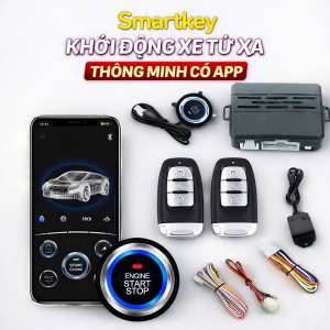 Smartkey Ô Tô Có App Đề Nổ Từ Xa – Điều Khiển Xe Từ Điện Thoại Tự Động Đóng Mở Cửa Nâng Cấp Xe Hiện Đại