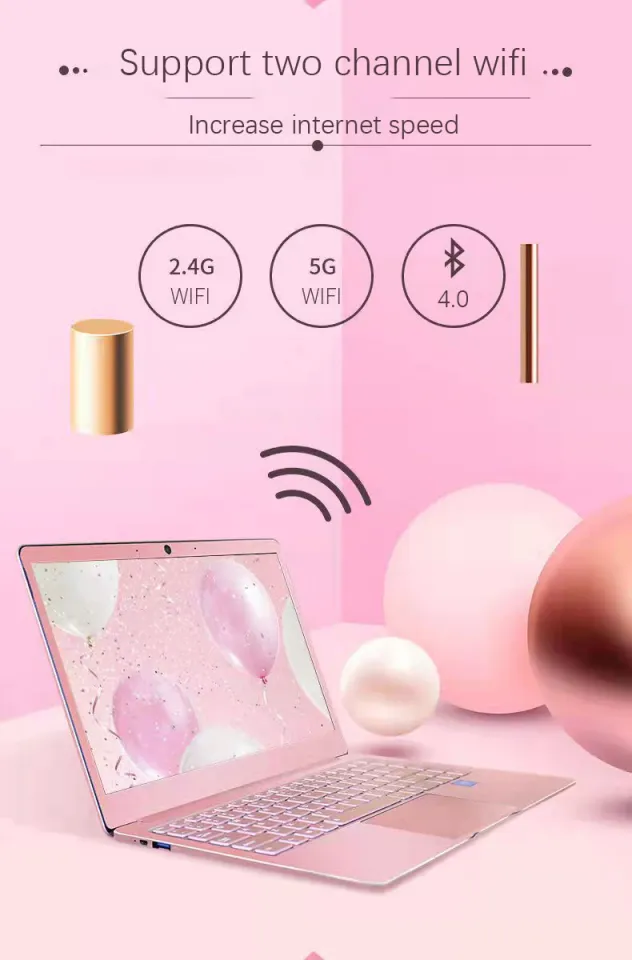 pink laptop for student] laptop new 2021 8G RAM 1TB