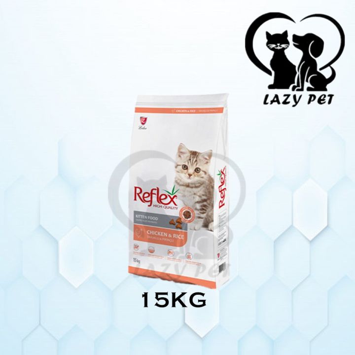 Reflex Kitten Chicken Cat Food 15KG Lazada