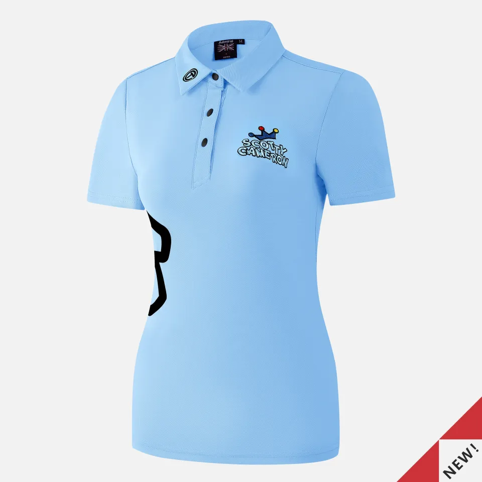 SCOTTY CAMERON golf short sleeved T shirt ladies autumn and winter