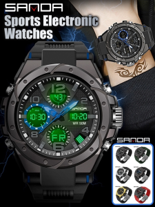 Waterproof luminous outdoor electronic watch for middle school students