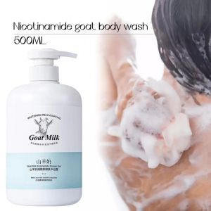 Sữa tắm trắng da Tẩy tế bào chết làm trắng nhanh Sữa tắm Dê Care 500ml Chiết xuất sữa dê Giúp Dưỡng Ẩm Sáng Da giảm mụn lưng hiệu quả Hương thơm lâu dài