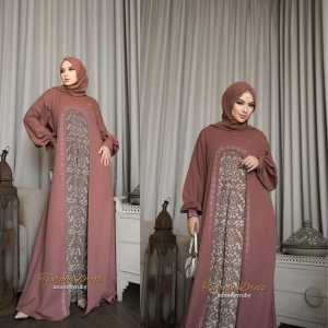 bintang exlusive gamis manik swarovsky mewah produk amore by ruby edisi tsuraya dress