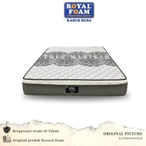 Kasur busa royal foam ketebalan 28cm. Bahan kain quilting dan bergaransi resmi 10 tahun.