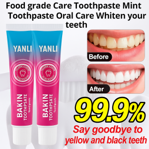 Whitening Toothpaste Baking Soda Toothpaste Gum Protection Toothpaste 去口臭护龈 酵素美白牙膏