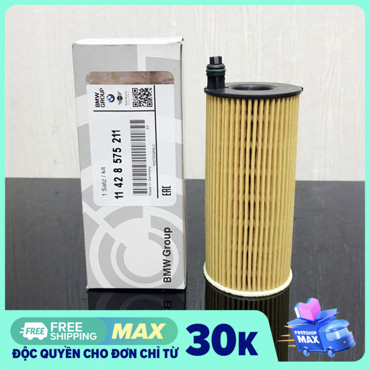 Lọc dầu nhớt BMW máy 1.5L / 2.0L (116d, 116i, 118i, 120d, 125d, 125i, 218i, 318d, 318i, 320i, 320d, 330e, 330i, 520d, 520i, 525d, 530i, 730Li, X3, X4)