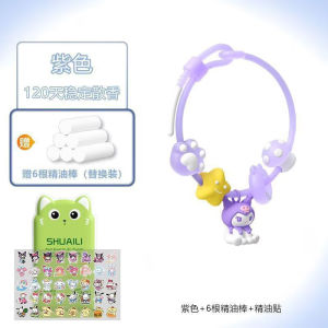 Sanrio Mosquito Repellent Bracelet Glow in the Dark Essential Oil Outdoor Cartoon Wristband Anti Mosquito Bug Repellent Insect Band Kids Adults Non Toxic Deet Free