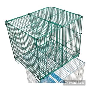 Lồng chim 2 ngăn Nuôi Chim Hút mậtốc mítChim SâuKhuyên Lồng vuông Nuôi Nhiều Loại Chim sóc chuột