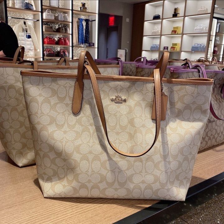 Coach tote deals bag authentic