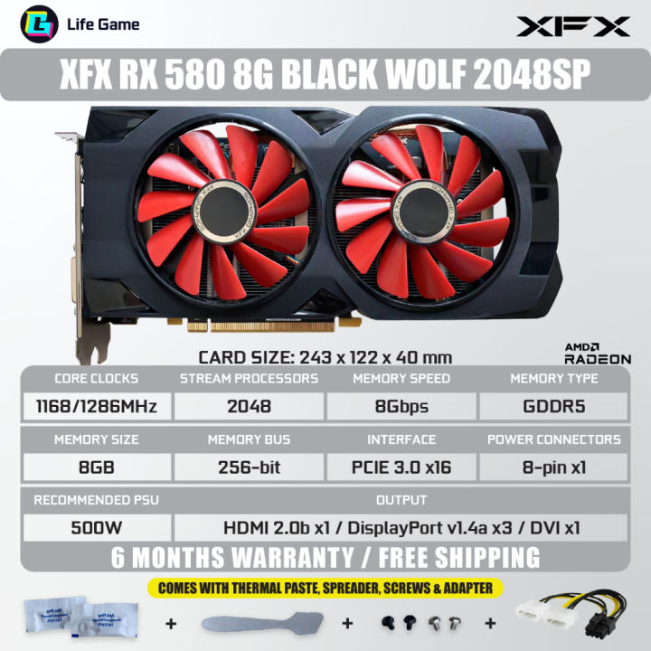 Xfx Rx 580 4gb 2048sp Drivers Sapphire Radeon Xfx 580 8gb Drivers - Main Image