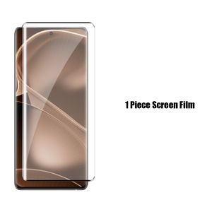 For Vivo V50 5G 2025 1-3Pcs Curved Screen Protector For VivoV50 V50Pro Vivo V 50 Pro 4G 5G 2025 Full Cover Tempered Glass HD Clear View Film Protective Glass Anti Scratch 9H Hardness Anti Scratch