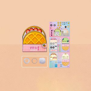 LD-M354 Mainan Edukasi Anak Quiet Book DIY No Cutting / Mainan Motorik Busy Book Activity Kids
