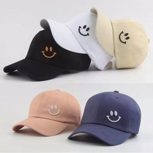 Topi Baseball Distro Smile Topi Bordir Samping Hip Hop Korea Berkualitas