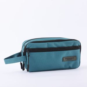 DENGXUN Oxford Pencil Case Multi-purpose Large Capacity Pencil Pouch Portable 3 Layers Pen Case School Supplies