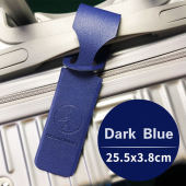 SG Stock Travel Luggage Tags Travel Bag Labels PU Leather Backpack Tags Luggage Tag With ID Tag Suitcase Tag