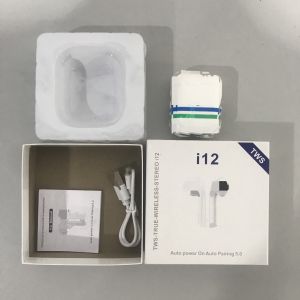 Huaqiang North i12 Wireless Bluetooth Headset 2026 Sporty semi-in-ear style tws Bluetooth earphones available for purchase