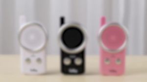 50 Seconds Voice Recorder with Playback Kids Toy Voice Recorder Simple Digital Recorder for Quick Note-Taking Small 2-Button Dictaphone for Toddlers/Seniors - White