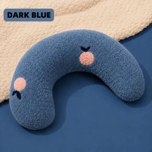U Shaped Cat Dog Sleeping Pillow Soft Plush Cervical Support Cushion for Deep Sleep Kitten Puppy Neck Protection Small Pet Headrest
