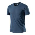 oversized bu tshirt lelaki Men t-Shirt Round Neck Short Sleeve T-Shirt Plus size Quick Dry Sport Tee Ice silk breathable Dri Fit half-sleeve plain shirt. 