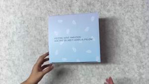 2025 New Neck Massager with Heat Electric Neck and Shoulder Relaxation Pillow 26 ° Angled Cervical Traction Device for Deep Tissue Pain Relief and Comfort