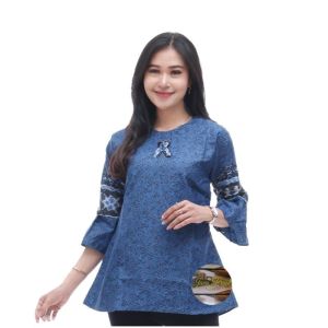 ATASAN BATIK WANITA JUMBO XXXL 4XL 5XL 6XL BLUZ WANITA JUMBO TERBARU 2022