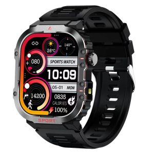 New G45 Smart Watch Blood Sugar Waterproof Sports Flashlight Outdoor Bluetooth Call Bracelet